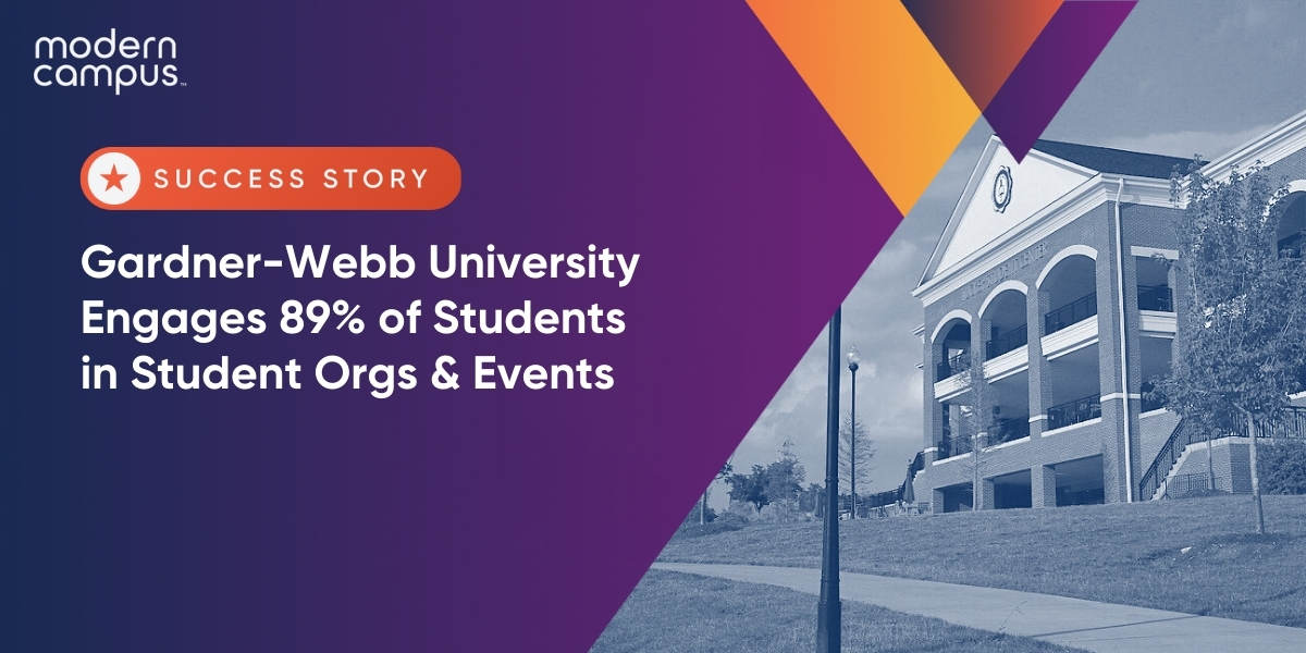 Gardner-Webb University Engages 89% of Students in Student Orgs & Events